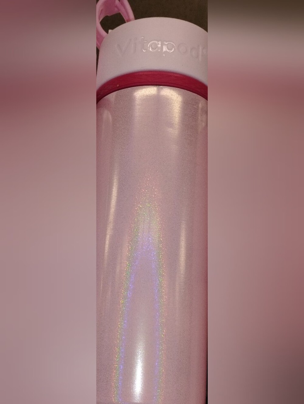 Iridescent Pink Holographic Vinyl Tumblr